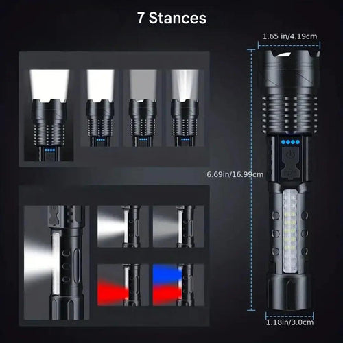 Lampe de Poche Militaire Ultra-Légère 5000 Lumens - PowerBeam