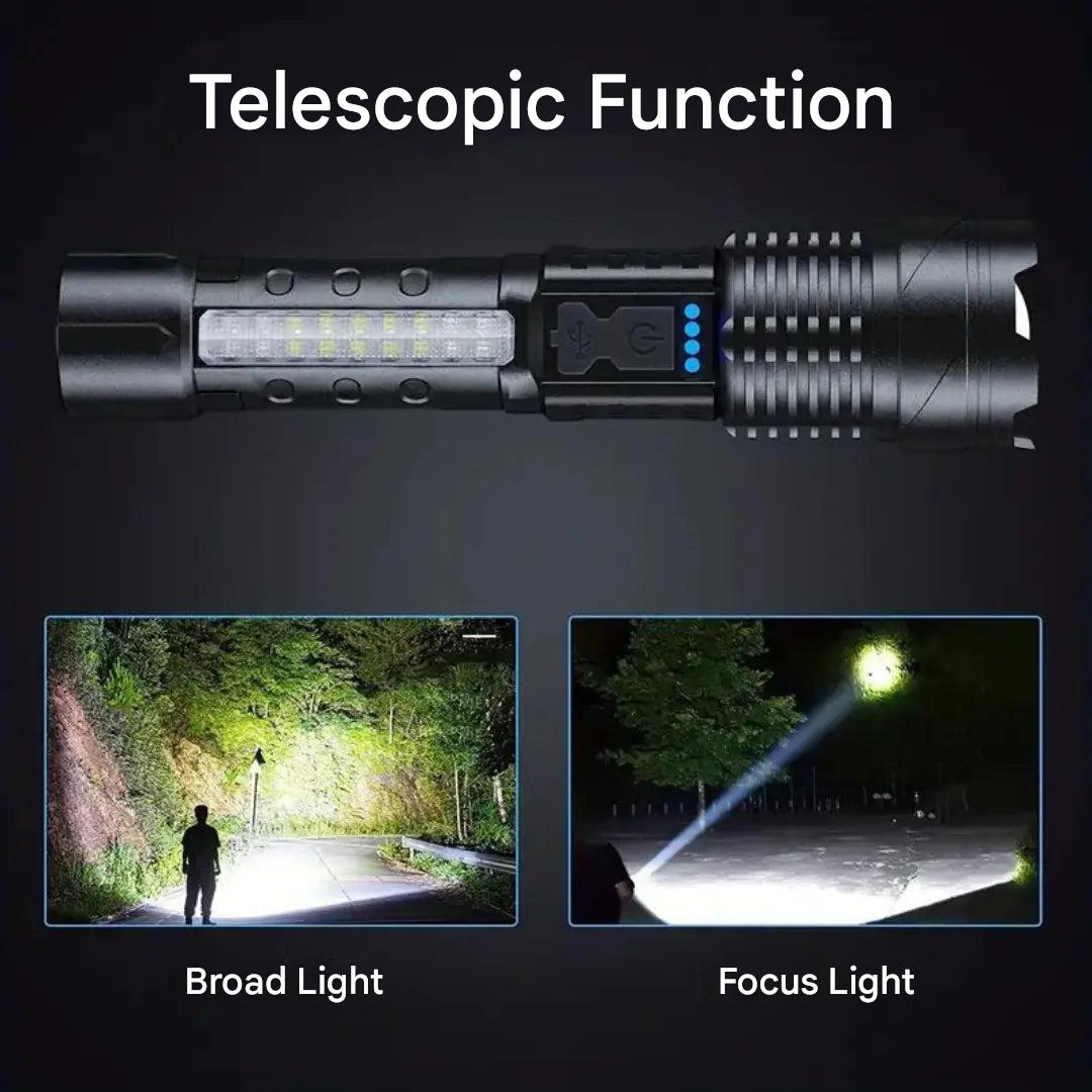 Lampe de Poche Militaire Ultra-Légère 5000 Lumens - PowerBeam