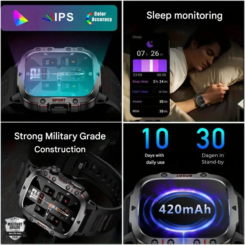 Montre Intelligente Étanche pour Extérieur - TrailMate