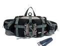 Sac banane de randonnée imperméable – Sac à taille de 5L avec poches zippées pour promenades et aventures en plein air