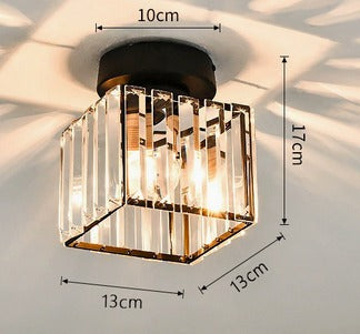 Lustre Encastré Élégant - Éclairage Moderne pour Couloir