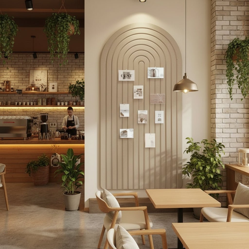 PINLOOM – Organisateur de Panneau en Feutre Courbé pour un Design de Mur Moderne