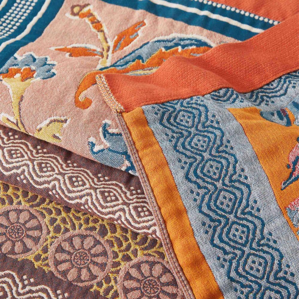 Couverture en Coton Nordic Sunburst