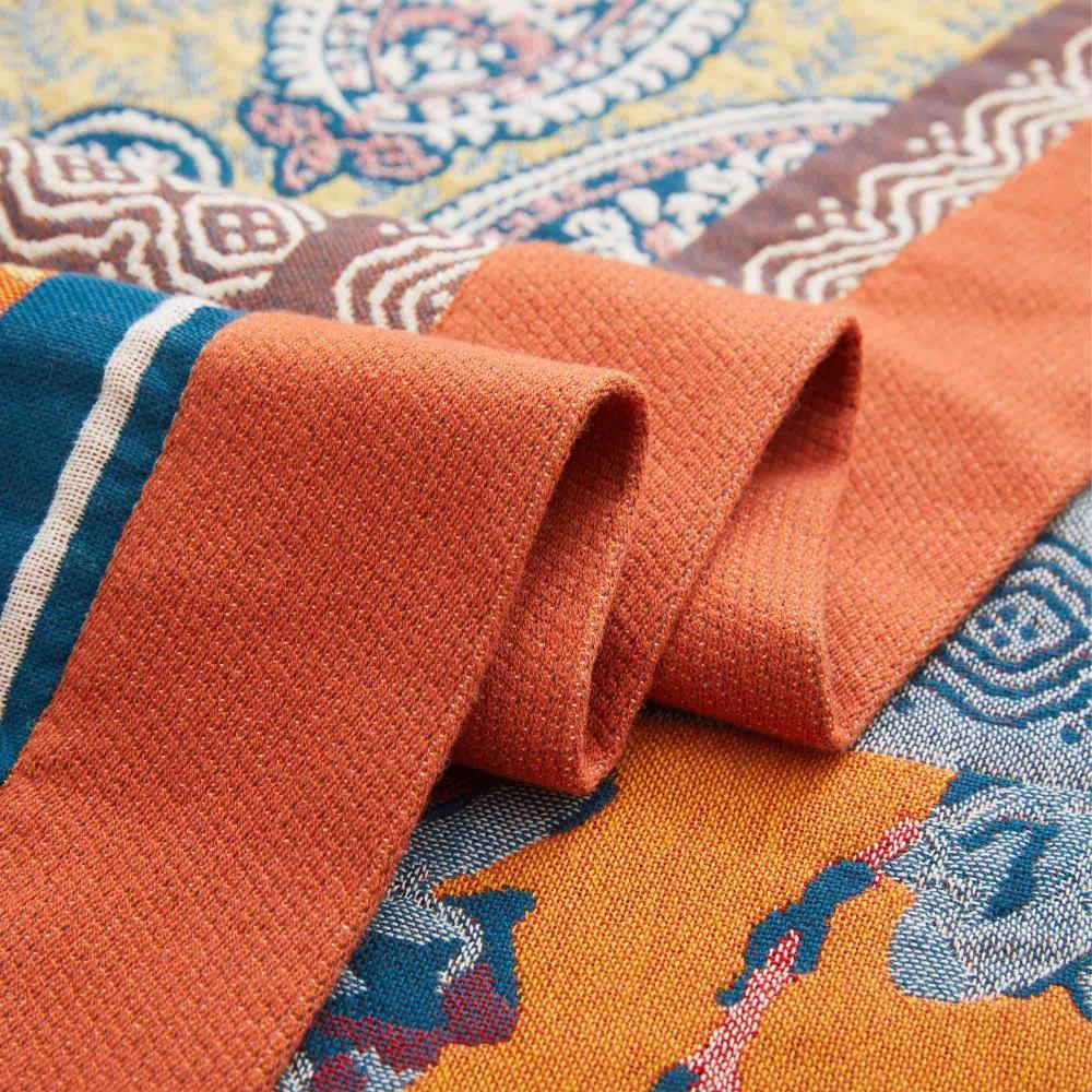 Couverture en Coton Nordic Sunburst