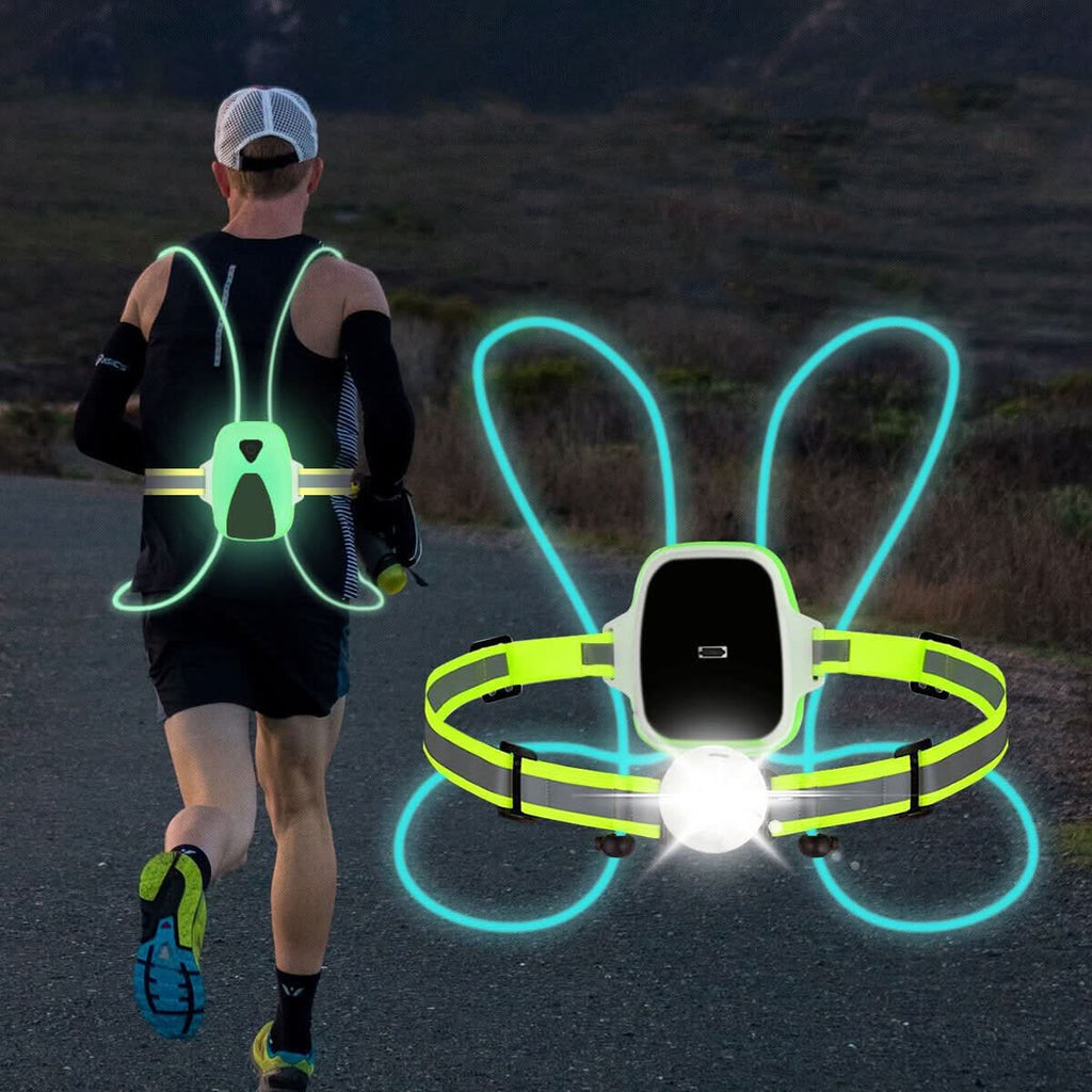 REFLECTGLOW – Gilet de sécurité LED ajustable pour une visibilité maximale