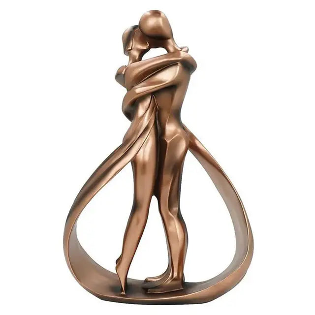 Sculpture décorative avec des formes enlacées - Seraphina