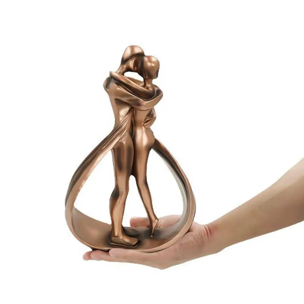 Sculpture décorative avec des formes enlacées - Seraphina