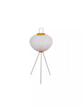 Lampe sur pied japonaise en sculpture de papier