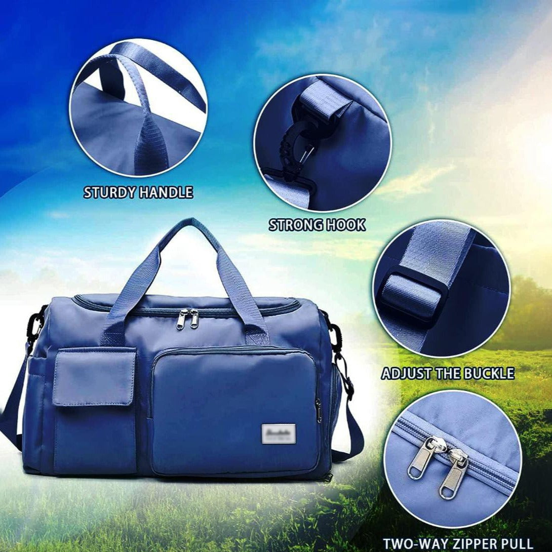 Sandsberg | Sac de voyage Sport-Duffle | Plusieurs compartiments avec compartiment à chaussures