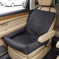 PETVOYAGE - Housse de Siège de Voiture Imperméable pour Chien, Protecteur de Siège Arrière & Lit de Voyage