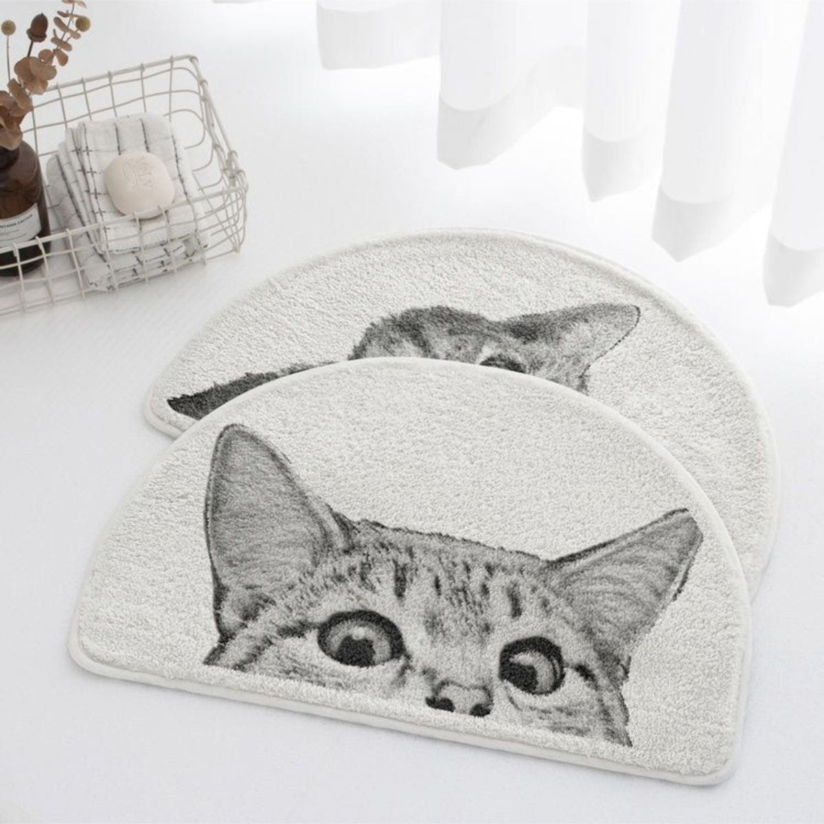 Tapis de Bain Chat Espion