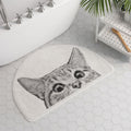 Tapis de Bain Chat Espion