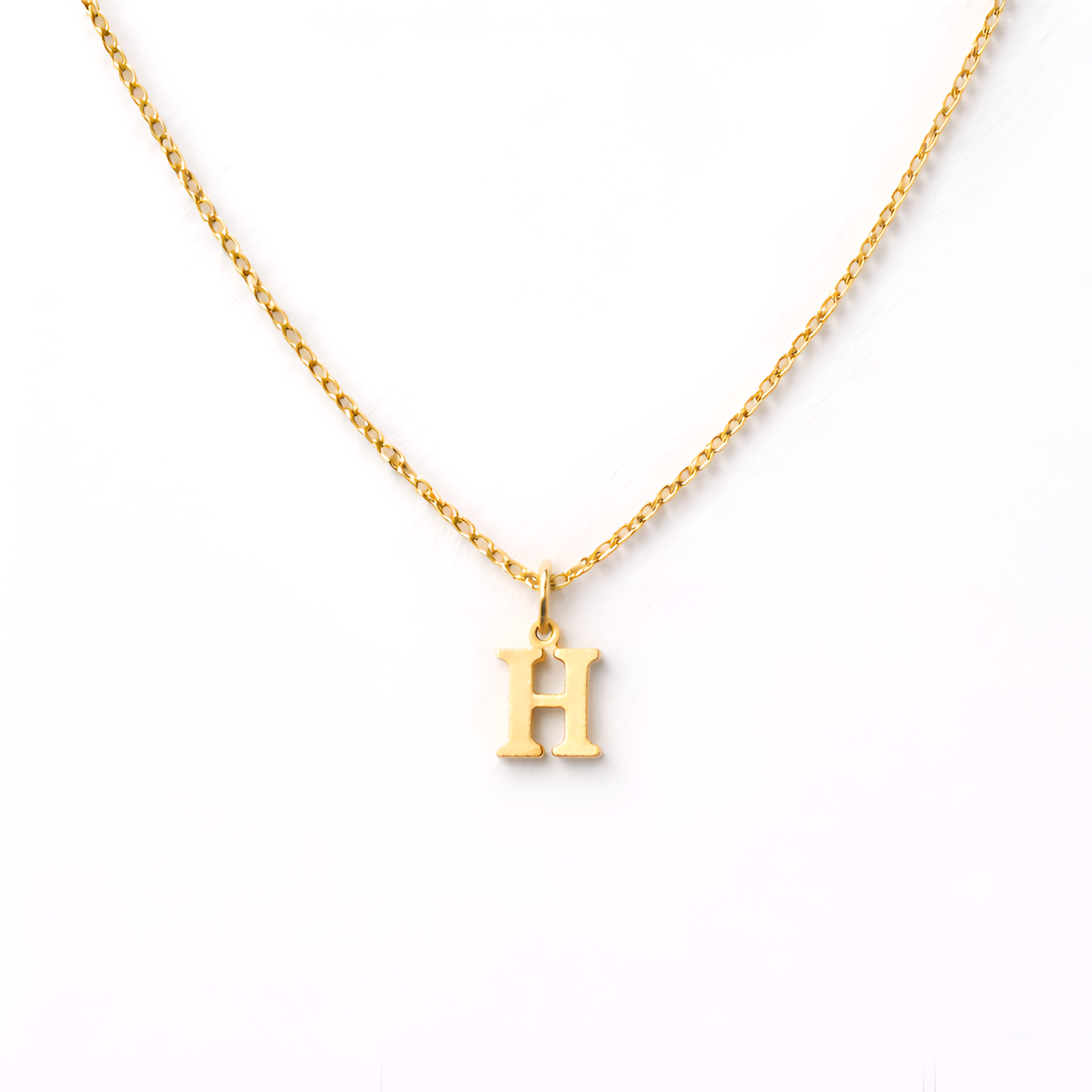 Casey - Collier minimaliste avec initiale pour femme