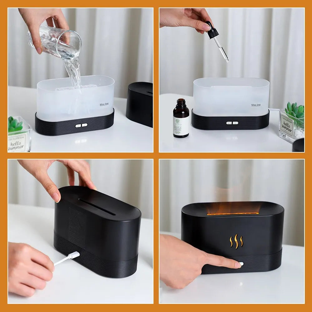 FlameLux™ Améliorez la qualité de l'air intérieur