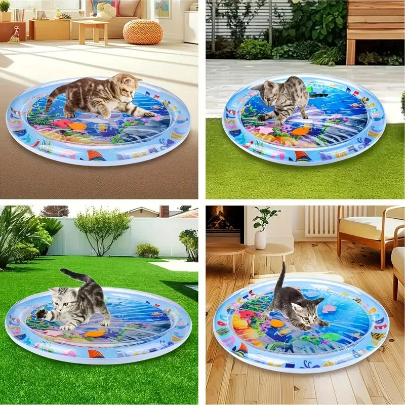 TAPIS OCEANPAWS – Tapis de Jeu Sensory Réfrigérant Gonflable
