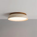 Lampe de plafond en travertin naturel