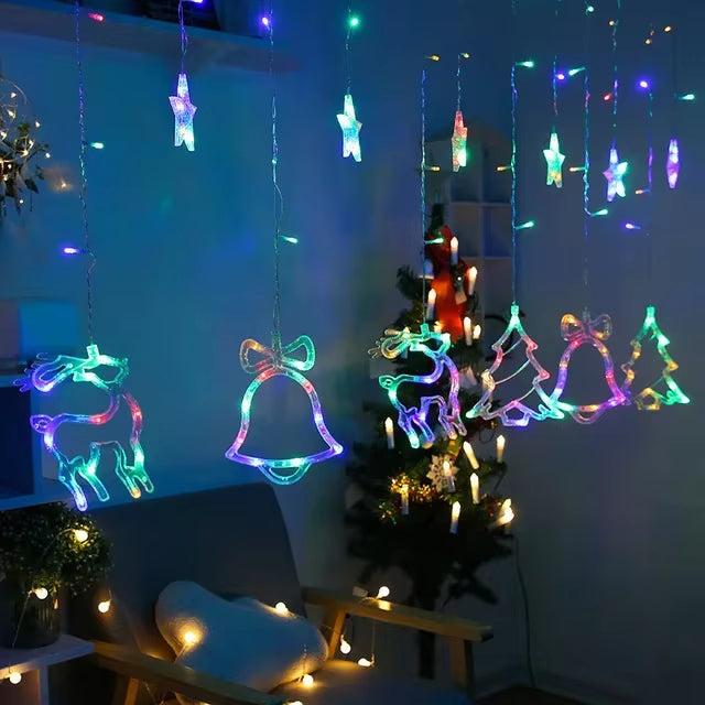 Guirlande lumineuse solaire avec boules – éclairage LED chaud pour l'intérieur et l'extérieur