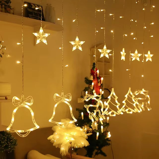 Guirlande lumineuse solaire avec boules – éclairage LED chaud pour l'intérieur et l'extérieur