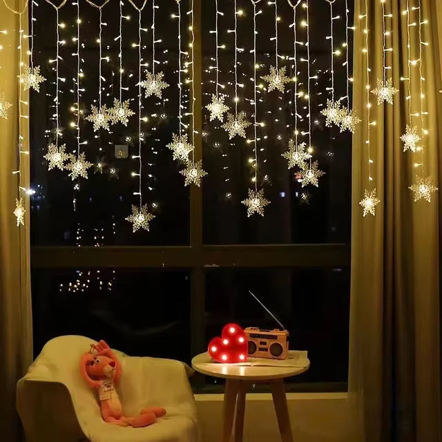 Guirlande lumineuse solaire avec boules – éclairage LED chaud pour l'intérieur et l'extérieur