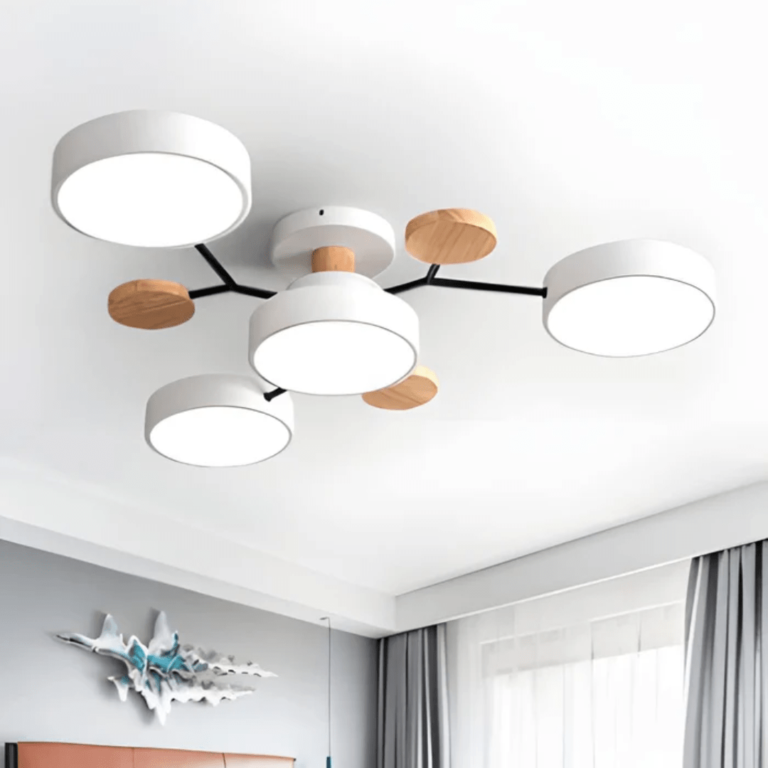 CEILUX – Plafonnier LED rond moderne avec un design minimaliste épuré