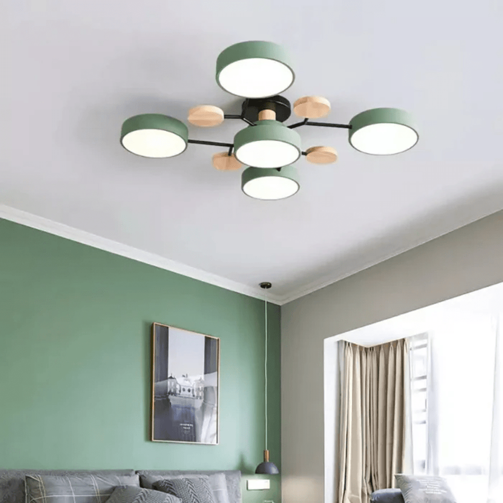 CEILUX – Plafonnier LED rond moderne avec un design minimaliste épuré