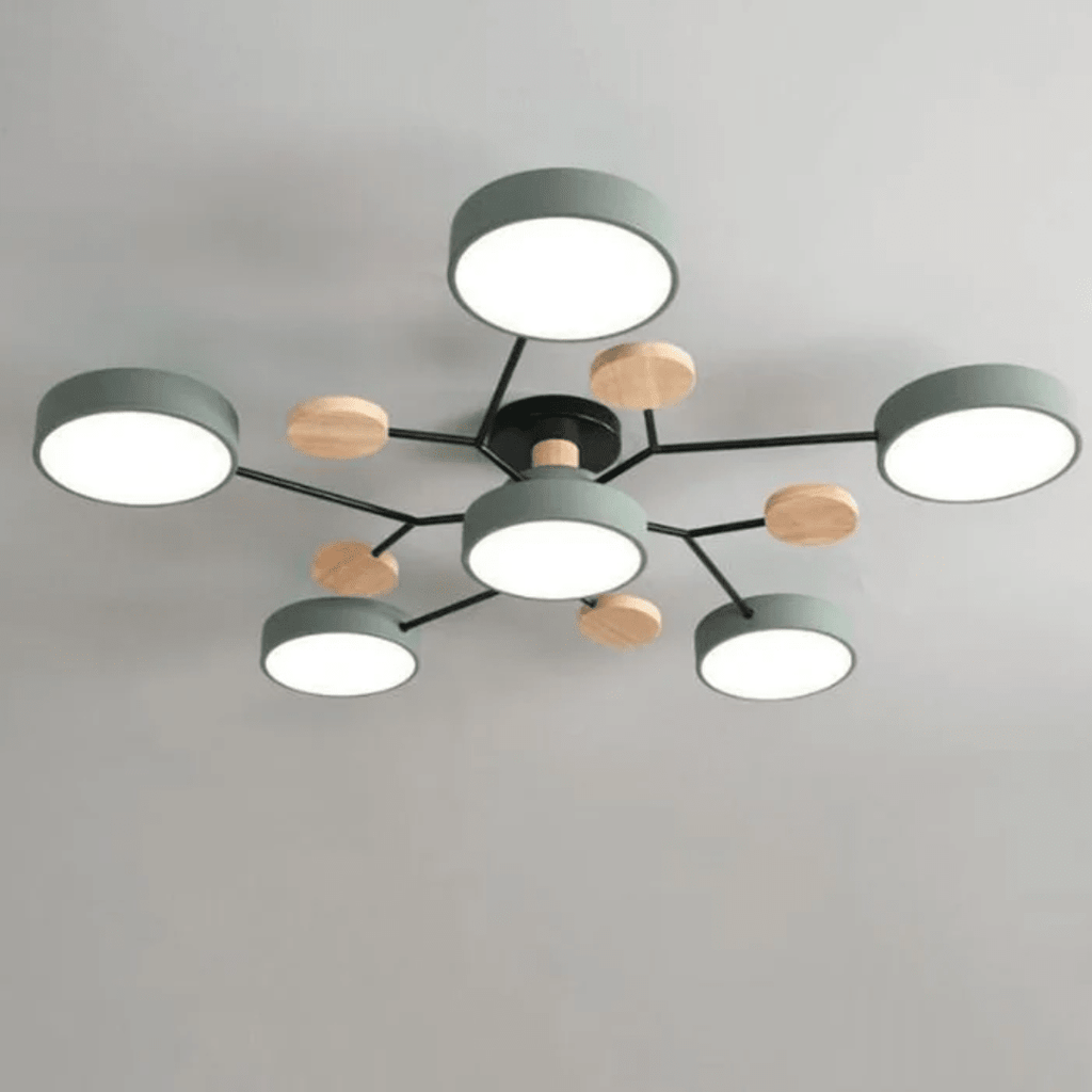 CEILUX – Plafonnier LED rond moderne avec un design minimaliste épuré