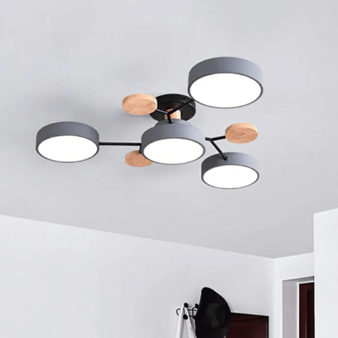 CEILUX – Plafonnier LED rond moderne avec un design minimaliste épuré