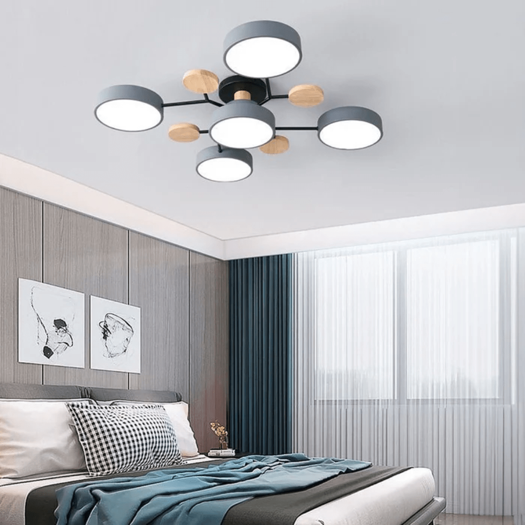 CEILUX – Plafonnier LED rond moderne avec un design minimaliste épuré