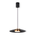 Lampe suspendue industrielle avec variateur – lampe LED noire au design nordique