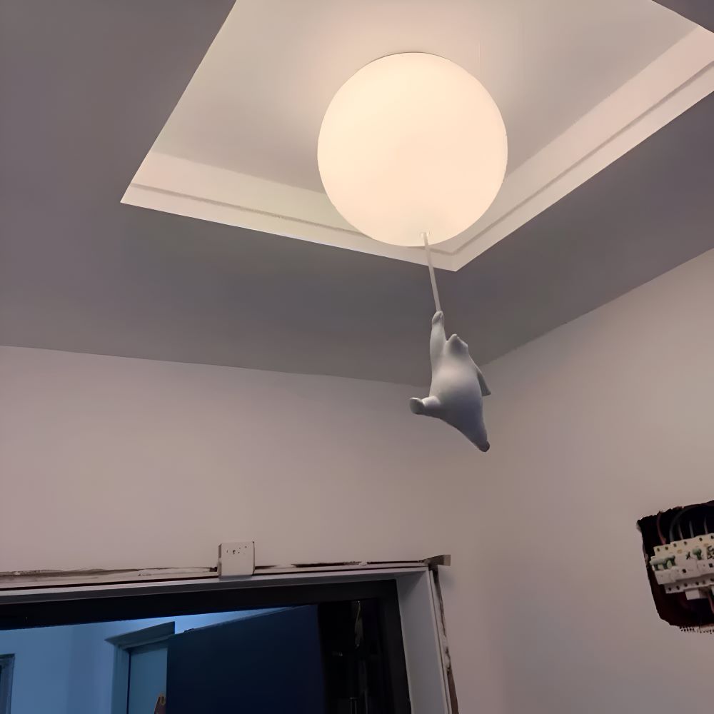 BalloBear Pendel – Lampe à suspension en forme de ballon pour chambre d'enfant