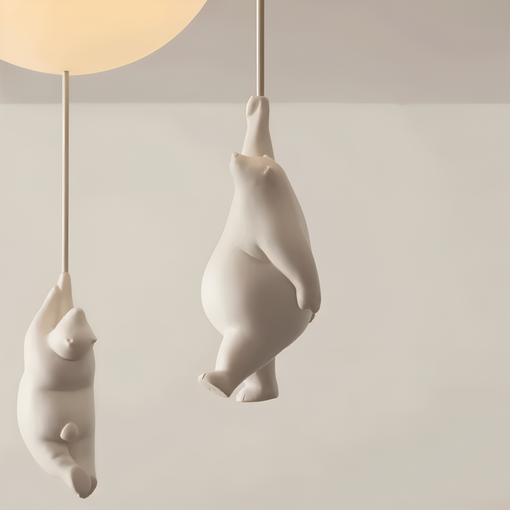BalloBear Pendel – Lampe à suspension en forme de ballon pour chambre d'enfant