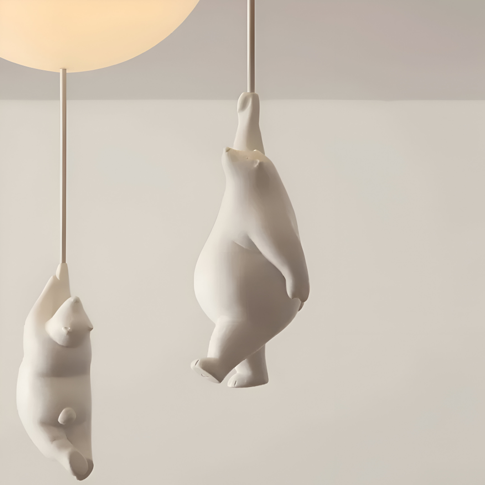 BalloBear Pendel – Lampe à suspension en forme de ballon pour chambre d'enfant
