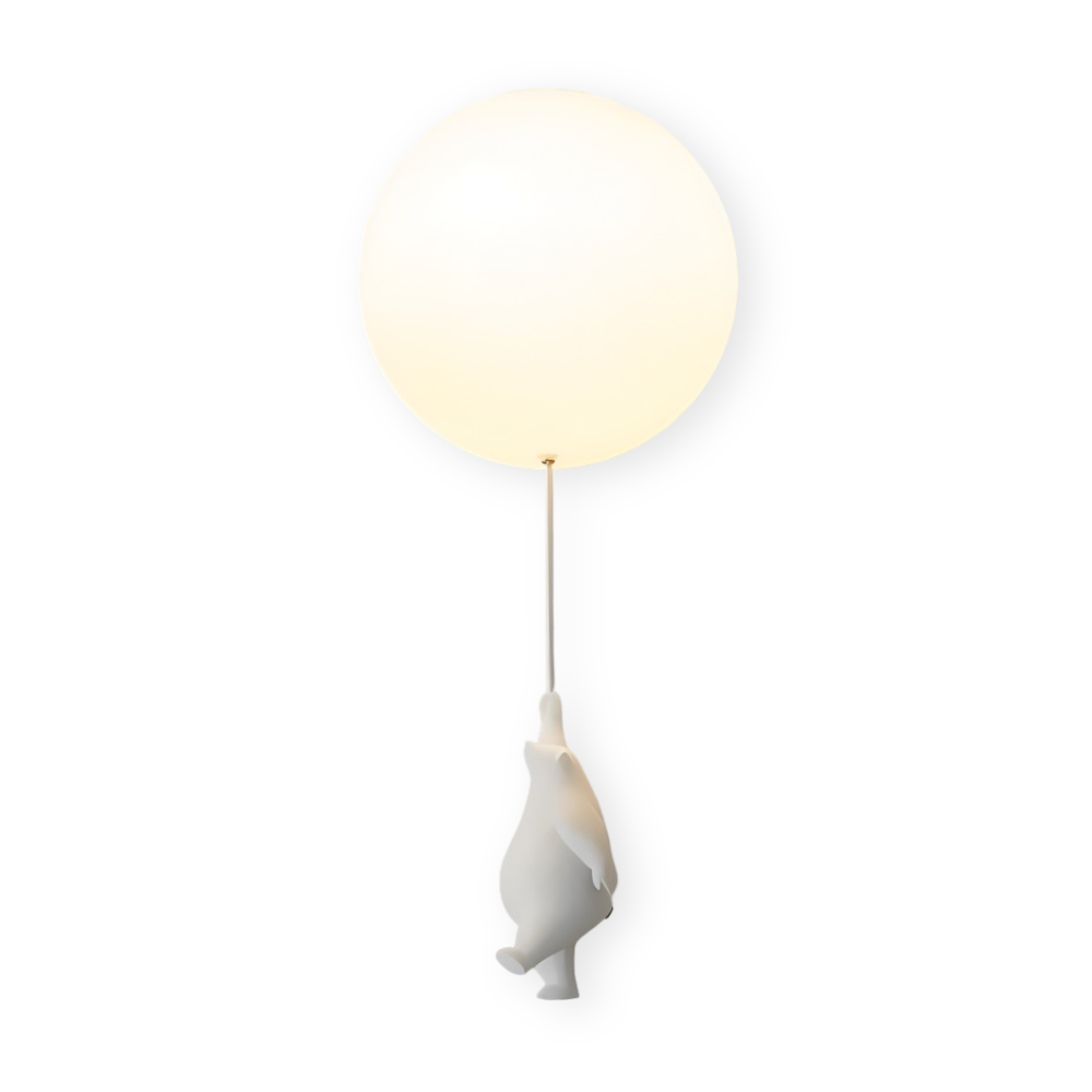 BalloBear Pendel – Lampe à suspension en forme de ballon pour chambre d'enfant