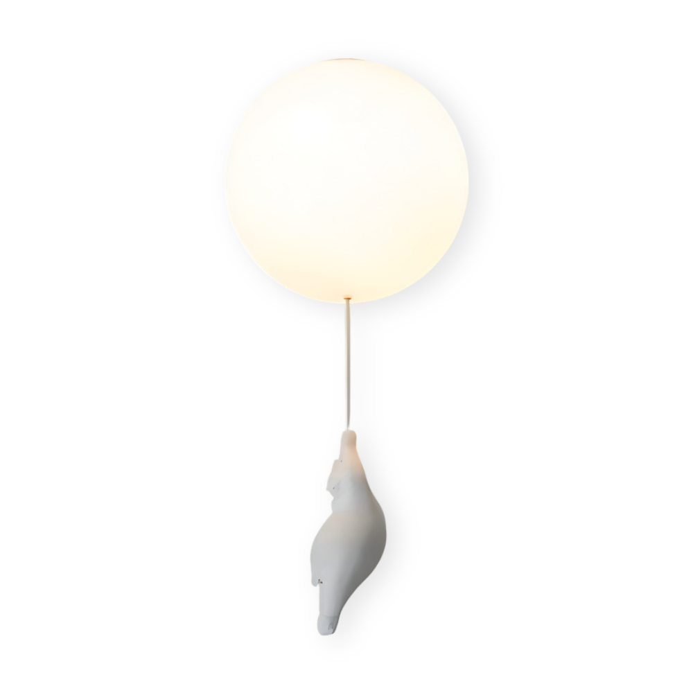 BalloBear Pendel – Lampe à suspension en forme de ballon pour chambre d'enfant