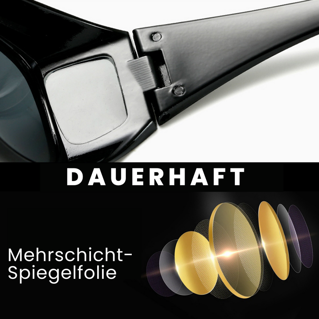 Lunettes polarisées | Verres anti-éblouissement à contraste | Meilleure vision de nuit | VisionGuard