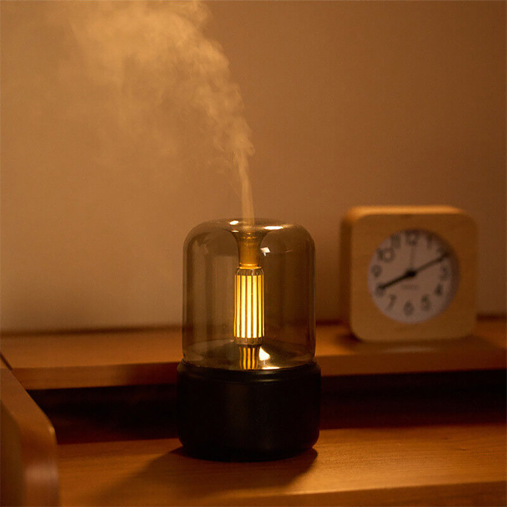 Diffuseur d'Arome Portable Nébuliseur Huile Essentielle Humidificateur d'Air