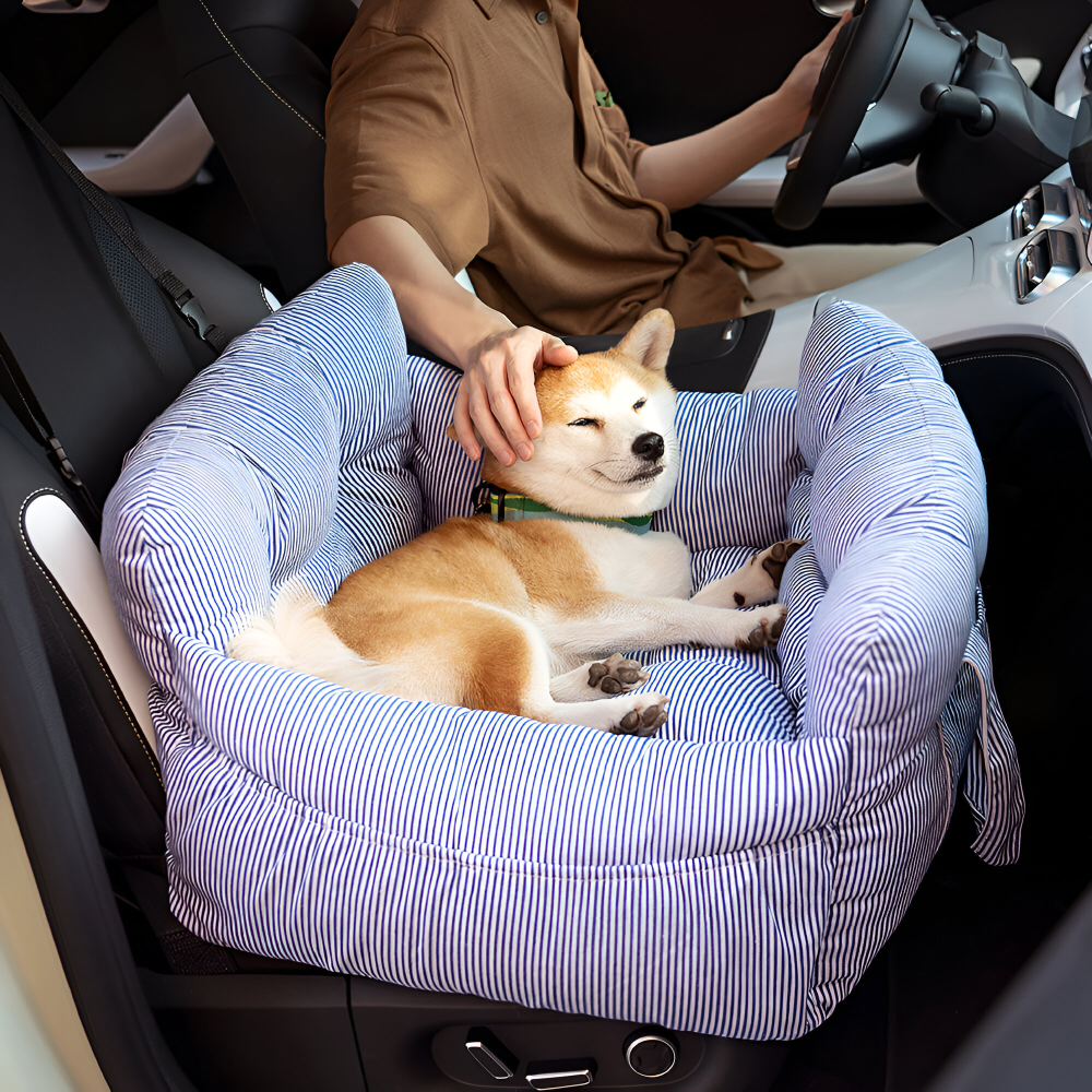 Siège pour Chien Portable pour Voiture - Siège Auto pour Chiens - Lit de Voyage Premium pour Animaux