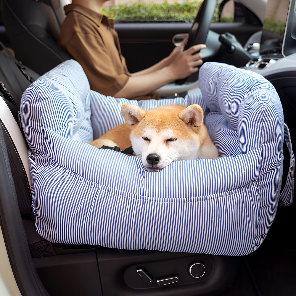 Siège pour Chien Portable pour Voiture - Siège Auto pour Chiens - Lit de Voyage Premium pour Animaux