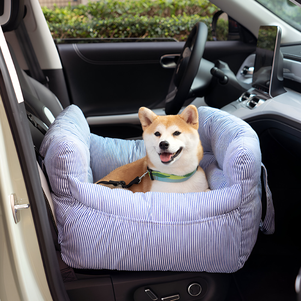 Siège pour Chien Portable pour Voiture - Siège Auto pour Chiens - Lit de Voyage Premium pour Animaux