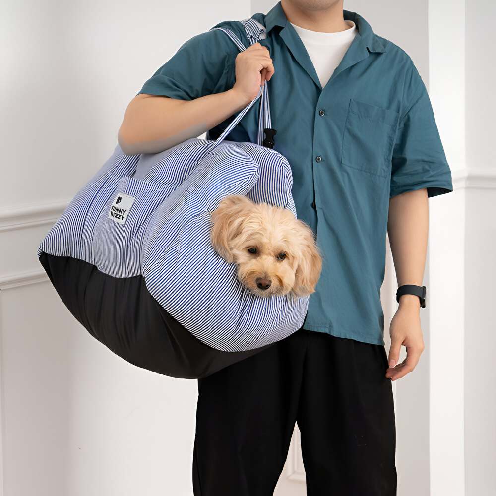 Siège pour Chien Portable pour Voiture - Siège Auto pour Chiens - Lit de Voyage Premium pour Animaux