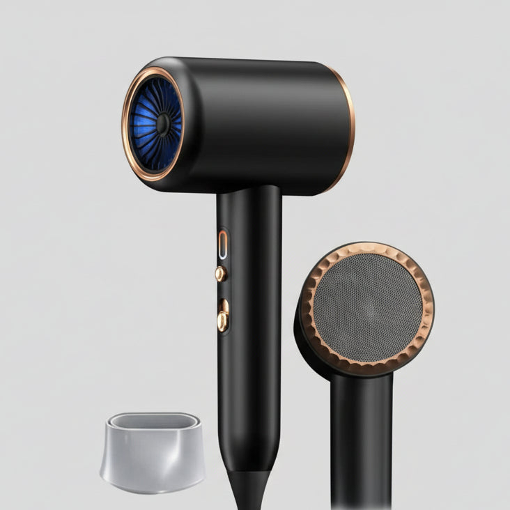 IONBLAST - Sèche-cheveux professionnel 2400W pour un coiffage lisse et un séchage rapide