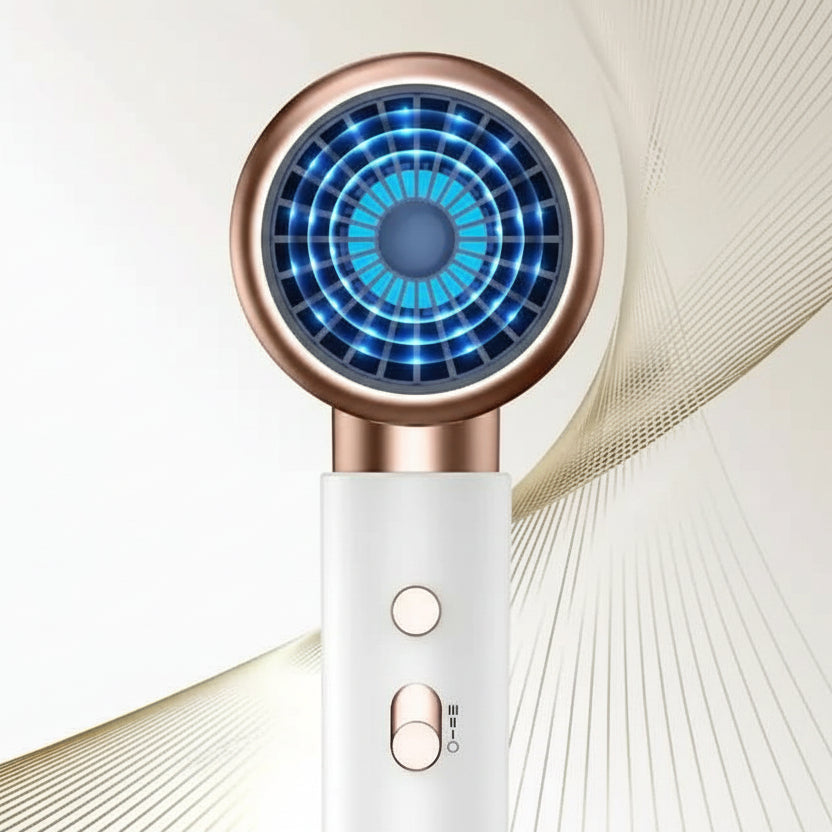 IONBLAST - Sèche-cheveux professionnel 2400W pour un coiffage lisse et un séchage rapide