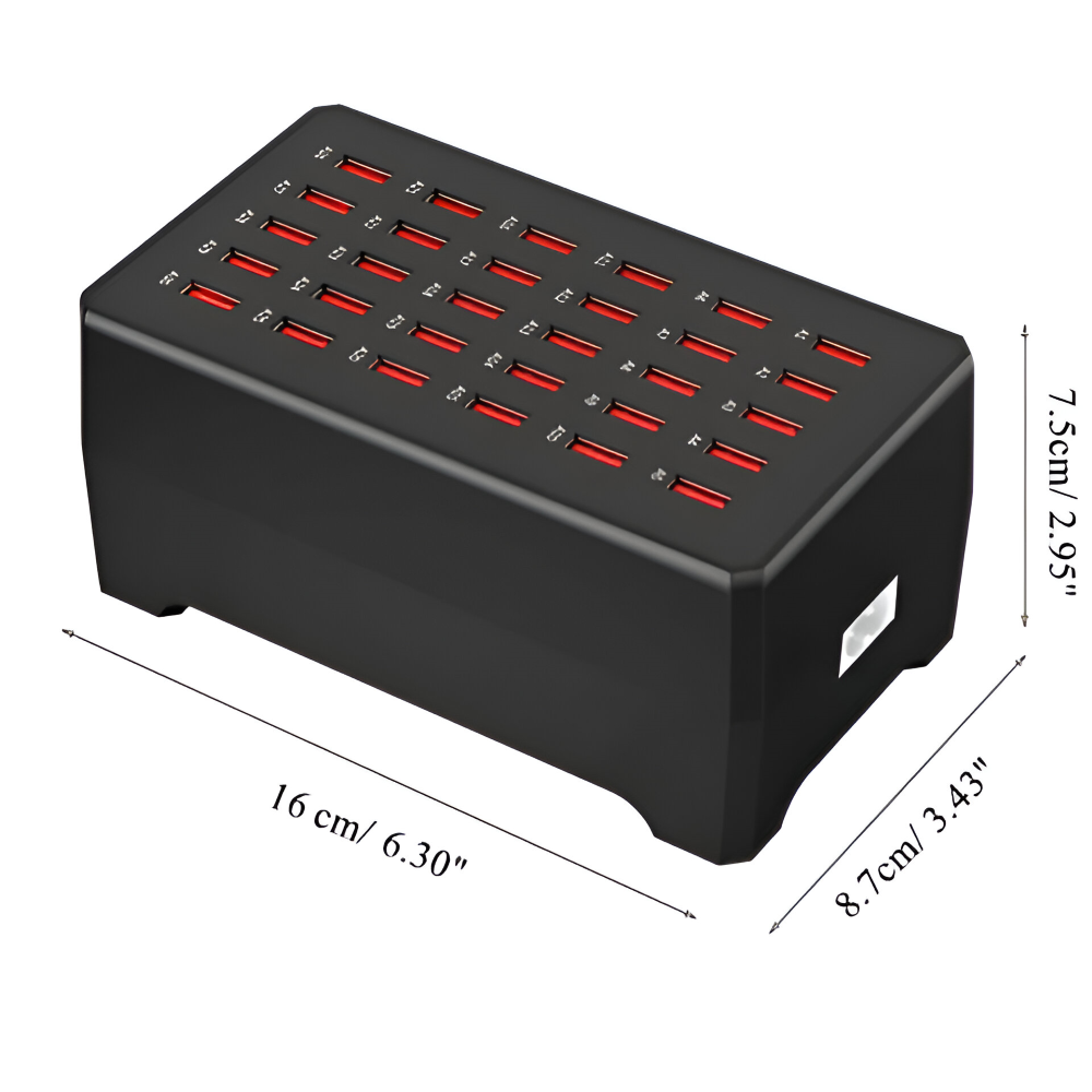 PowerPort Pro - Station de charge Multi-USB universelle avec jusqu'à 30 connexions