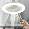 Ventilateur de plafond LED avec télécommande – installation facile sur douille E27