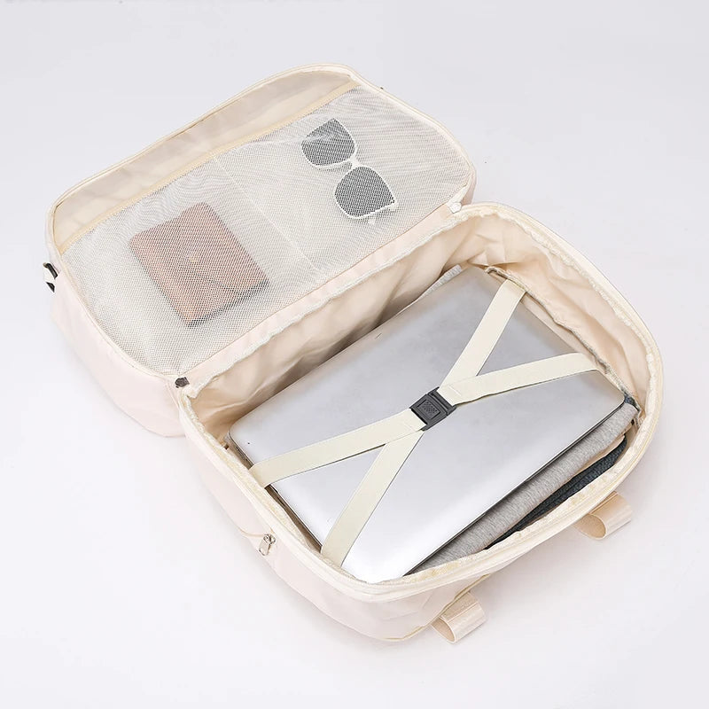 Valise Pratique Extensible - Grande Valise de Week-end pour Femmes pour un Rangement Organisé