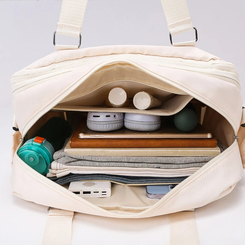 Valise Pratique Extensible - Grande Valise de Week-end pour Femmes pour un Rangement Organisé