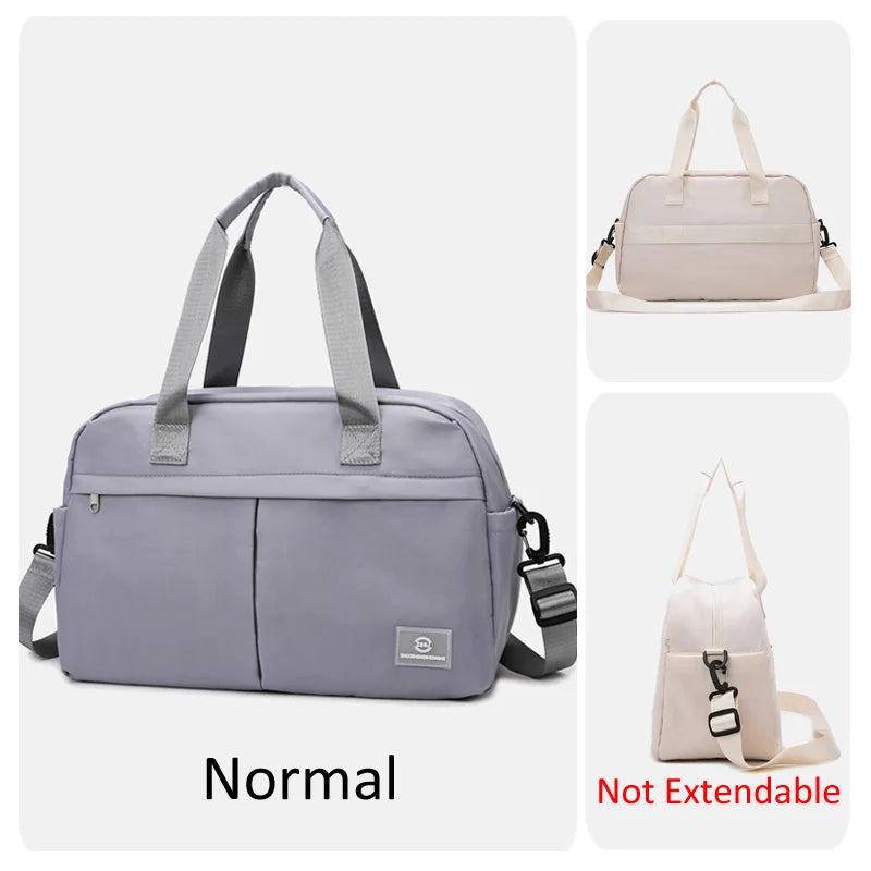 Valise Pratique Extensible - Grande Valise de Week-end pour Femmes pour un Rangement Organisé