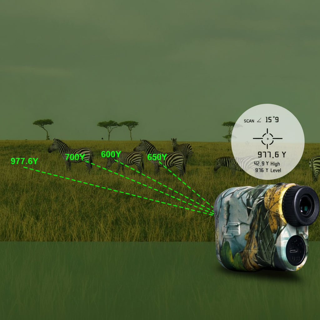 ACCURANGE - Télémètre Laser de Précision pour Longue Distance de 1000 Yards