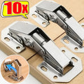 KITCHENPRO - Charnières de Cabinet Hydraulique Silencieuses de 10 PCS Robustes