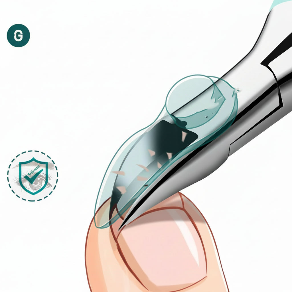 PEDICUREPLUS - Coupe-ongles de précision pour seniors avec ongles épais